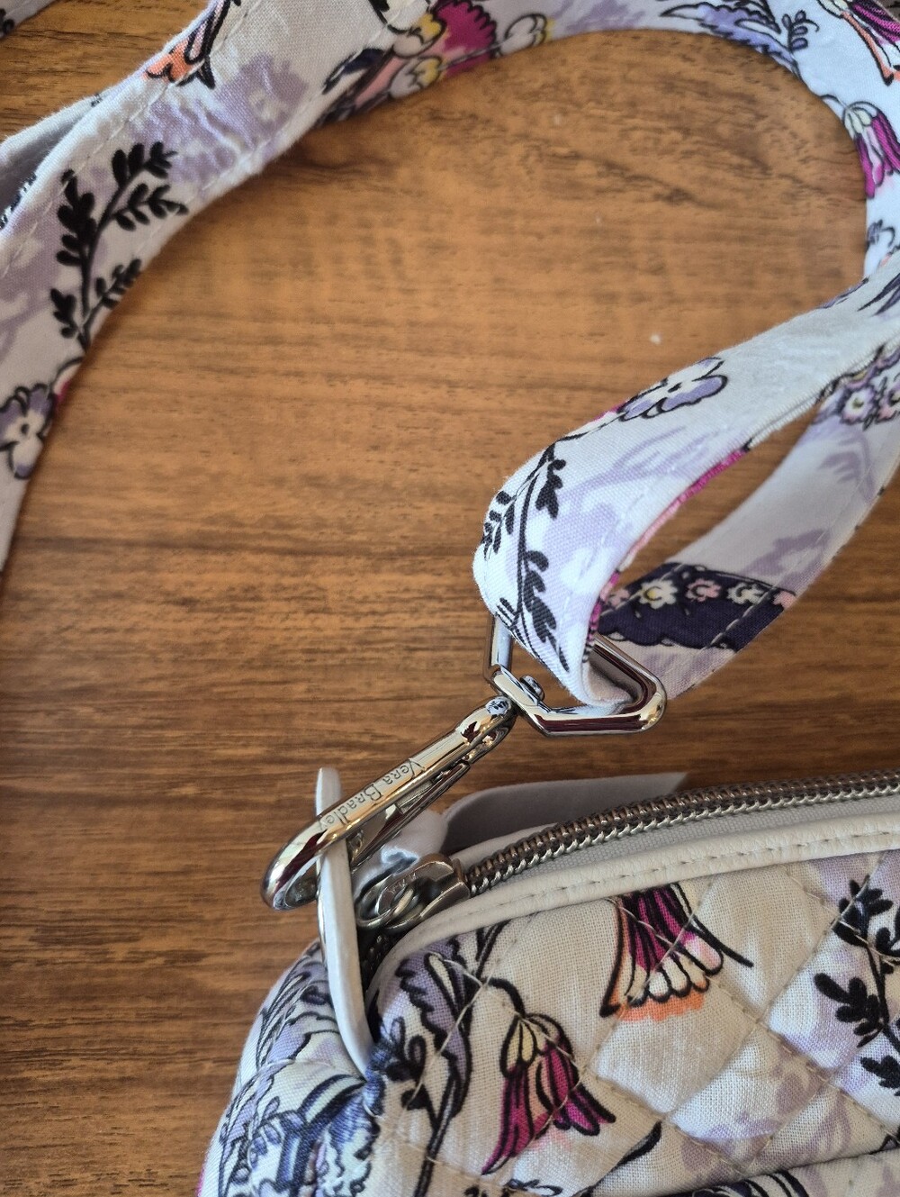 Vera Bradley Women's Cotton Carson Crossbody Bag - Picture 3 of 7
